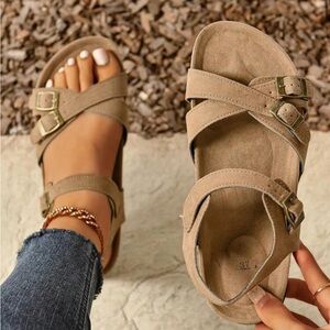 Women's Tan Sandals